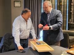 Quintela y Stevanato sellan una agenda común para el desarrollo productivo