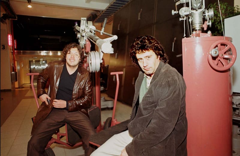 Agulla y Baccetti en el año 2000