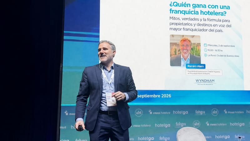 Ramiro Alem expuso sobre cómo el modelo de franquicias potencia el desarrollo hotelero de los destinos y transforma la escala global en mayor rentabilidad para propietarios independientes.