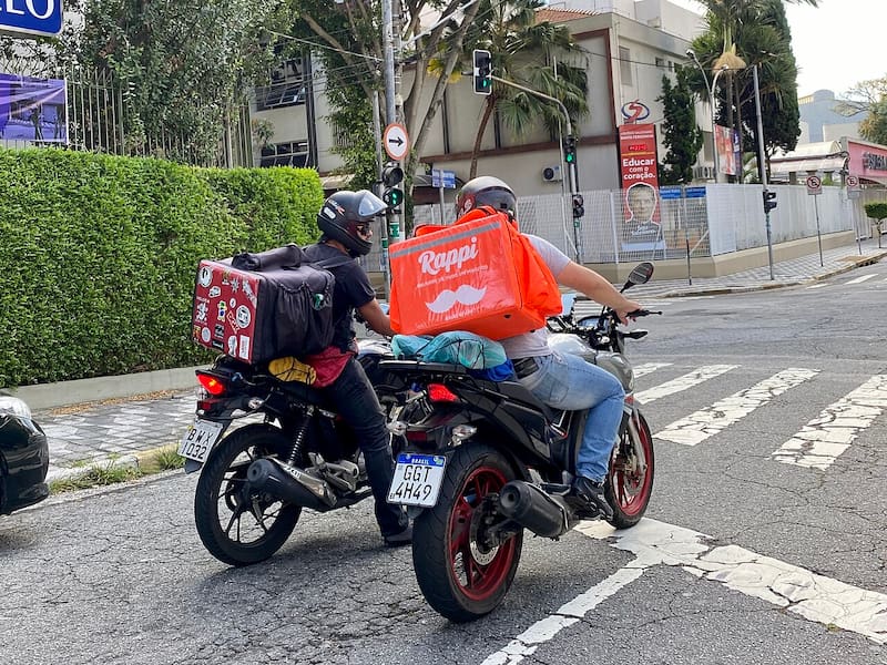 La aplicación y sus motos