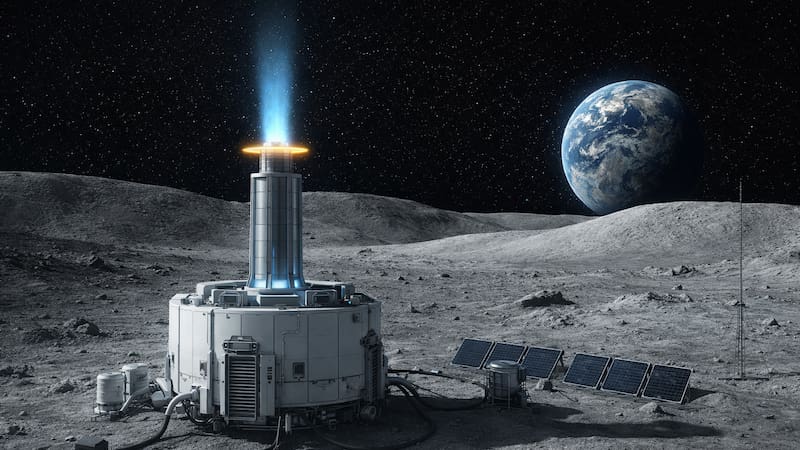 Es oficial | La NASA podría construir la obra del siglo en 2030: será en la Luna y costará 3 mil millones de dólares (Fuente: imagen creada con ChatGPT).