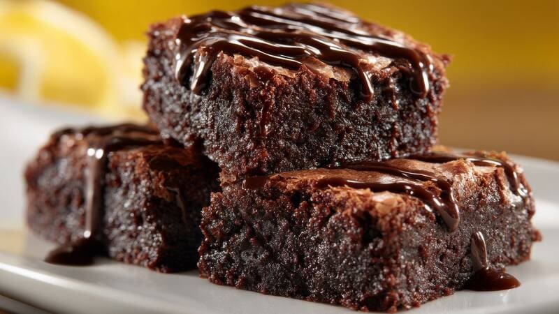 Brownie nutritivo sin harina, sin azúcar y preparado en minutos