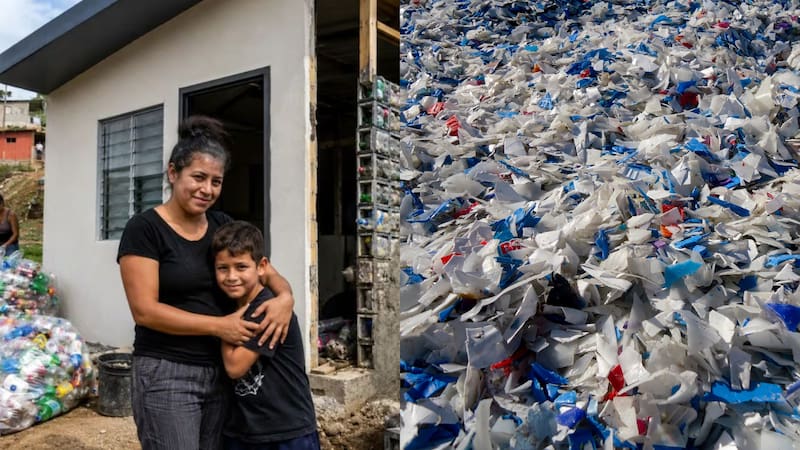 La vivienda fue construida sobre el terreno que Cindy Mora compró tras ahorrar durante nueve años para cumplir el sueño de tener una casa propia.