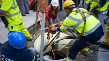 Comienzan las obras de reparación de la histórica red de saneamiento Arteaga en Pocitos