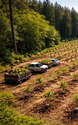 Renace el bosque: este país de América del Sur plantará un millones de árboles y romperá un récord