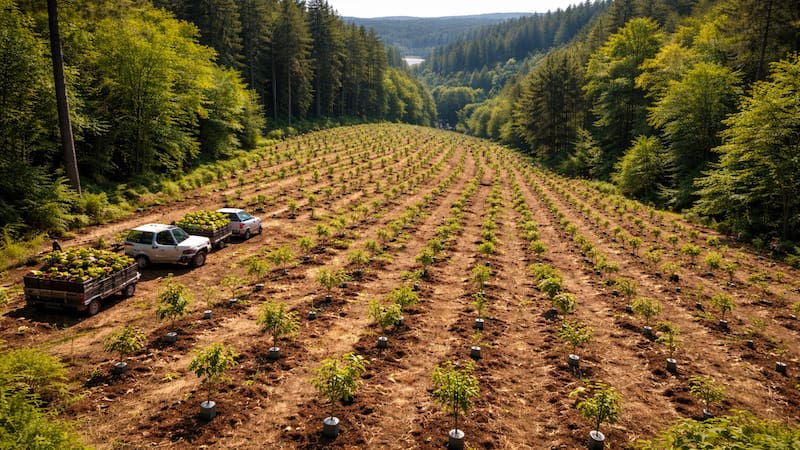 Renace el bosque: este país de América del Sur plantará un millones de árboles y romperá un récord.