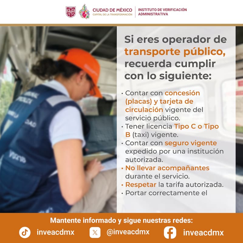 Atención operarios del transporte público: estas son las nuevas reglas que deberán cumplir para conservar su trabajo.