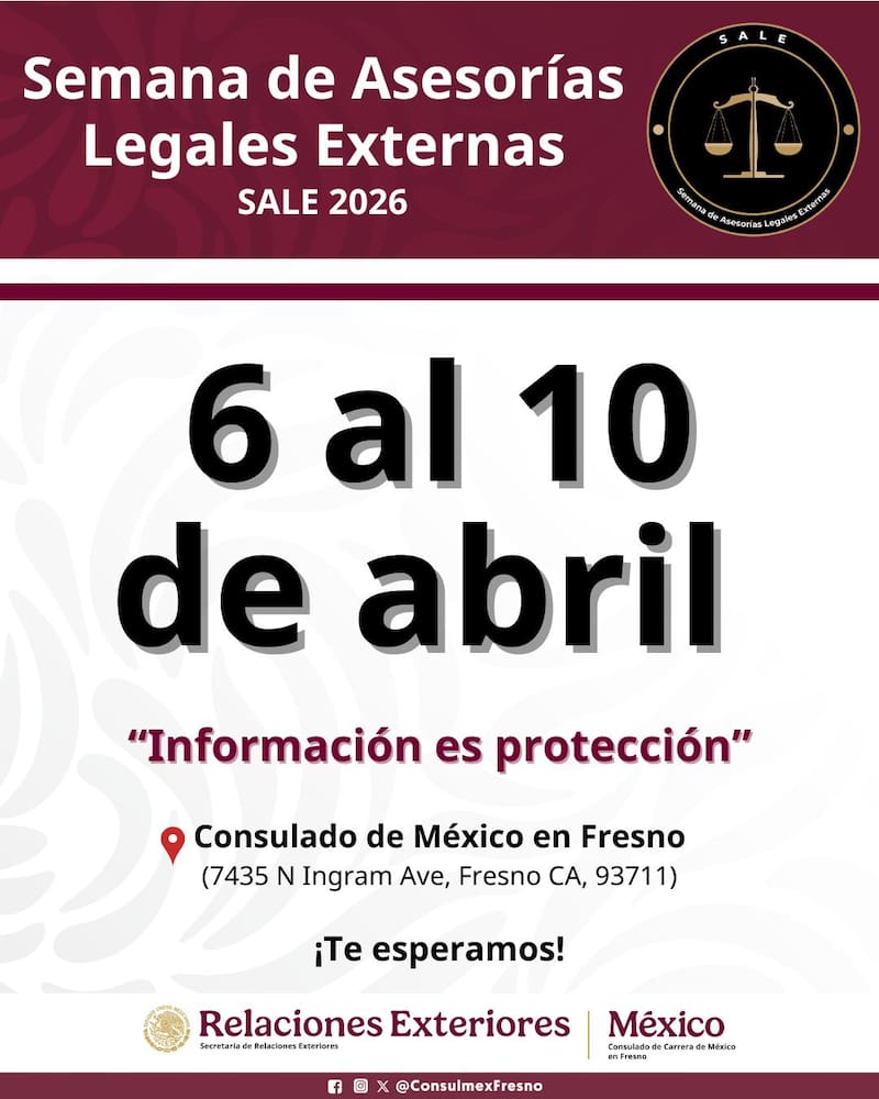 Asesoría legal gratuita y sin cita para mexicanos en EE.UU.