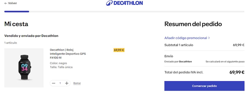 Decathlon lanza un nuevo modelo con GPS, cardio, multideporte y datos diarios.