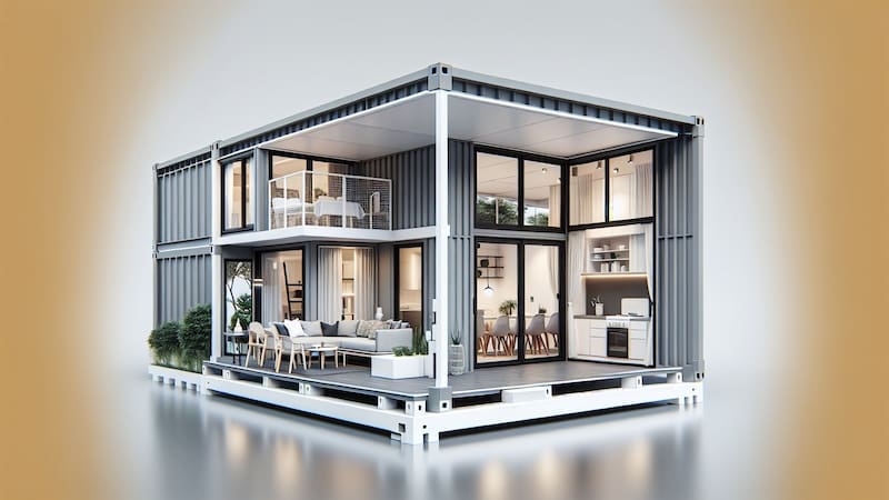 El diseño modular facilita la planificación y adaptación de estas construcciones a distintos usos y necesidades.