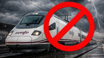 Alerta oficial | Renfe suspende todos los trenes del Corredor Mediterráneo entre Valencia y Cataluña y ningún viajero podrá circular durante todo el fin de semana