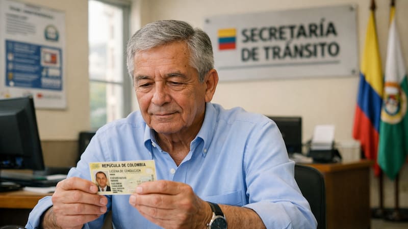 Los conductores mayores de 60 años deben renovar su licencia cada 5 años presentando examen médico obligatorio.
