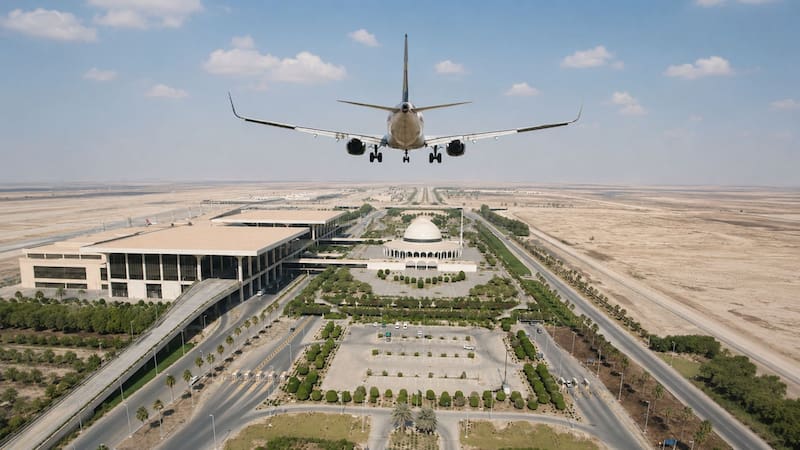 Renovaron el aeropuerto más grande del mundo: su tamaño es mayor al de las ciudades de Madrid y Barcelona juntas