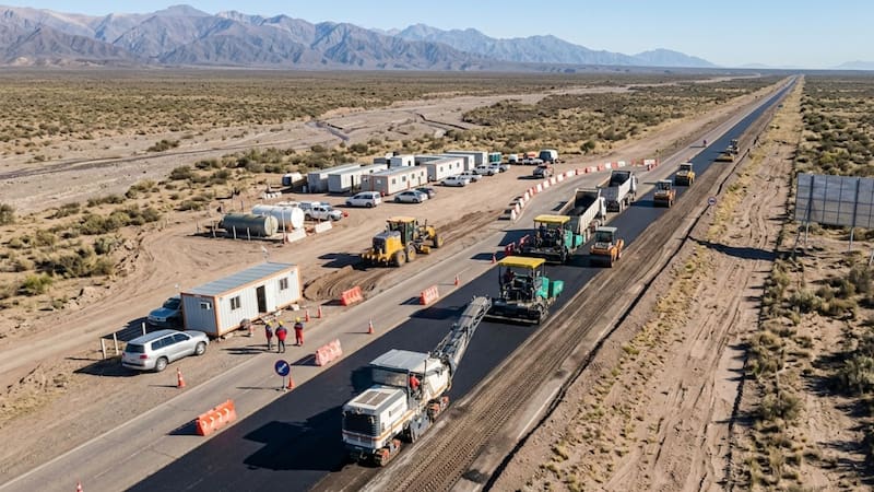 Tras 40 años sin obras, reconstruyen una ruta nacional que será clave para la producción local y el turismo de la región.