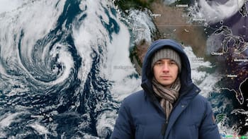 Una histórica masa de aire polar se aproxima este fin de semana: hay alerta roja por temperaturas extremas y fuertes ráfagas de viento