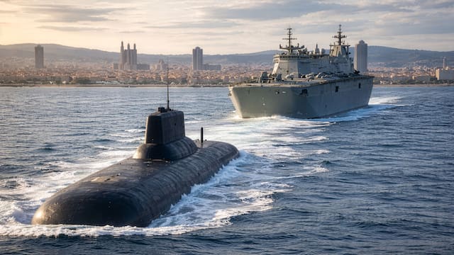 Confirmado | La Armada española detecta un submarino ruso en aguas próximas a España y activa todas las alarmas