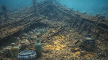 Encuentran dos barcos llenos de tesoros invaluables que revelan los secretos de una de las rutas más importantes de la antigüedad