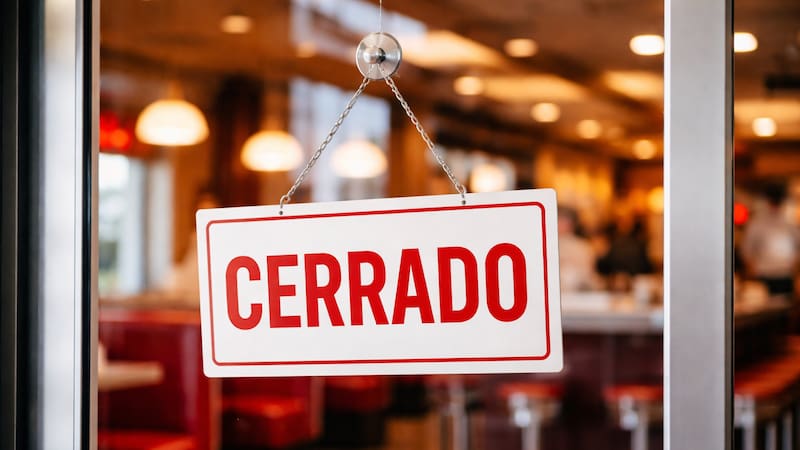 Se despide el restaurante más popular del país: 24 sucursales bajarán sus persianas para siempre. Foto: ChatGPT imagen ilustrativa