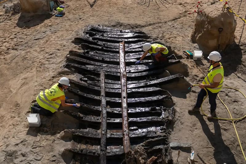 Los restos abarcan desde la Edad Media hasta el siglo XVII, y ofrecen una nueva mirada sobre un antiguo puerto que alguna vez fue fundamental para la región. Imagen: archivo.