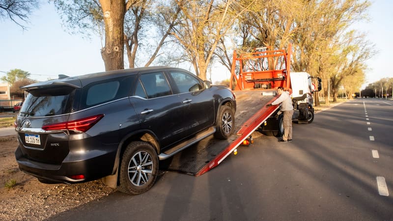 Uberizaron los remolques por grúa.