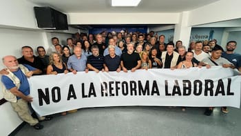 El frente de sindicatos suma gremios y anuncia un cronograma de marchas rumbo al paro nacional