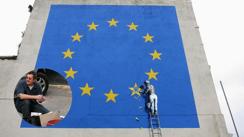 Revelan la verdadera identidad de Banksy, el artista más polémico del mundo. (Fuente: archivo)