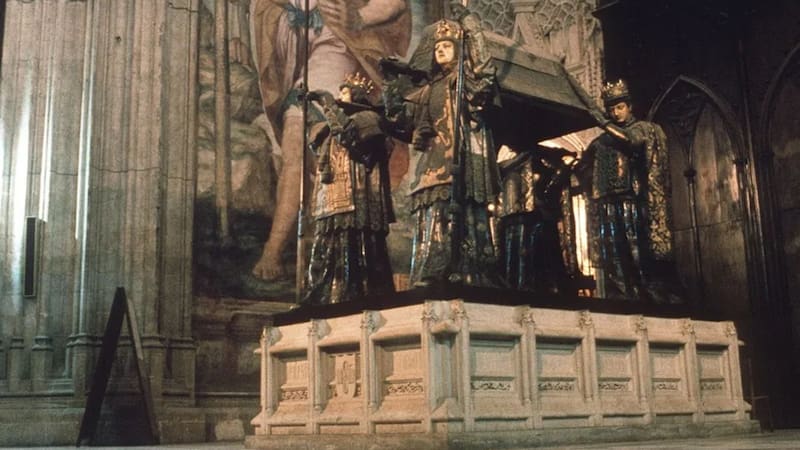 Panteón familiar de Cristóbal Colón en la Catedral de Sevilla. Foto: EFE