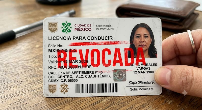 Revocan licencias de conducir de manera permanente y no podrán volver a manejar nunca más si cometen estas infracciones.