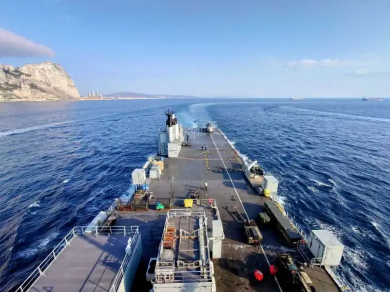 El RFA Argus deja de estar disponible tras 40 años en actividad. Foto: Real Armada Británica