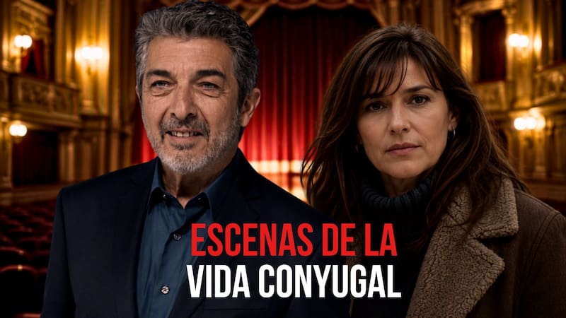 Ricardo Darín arrasa el teatro con Escenas de la vida conyugal: la obra vuelve con nuevas funciones