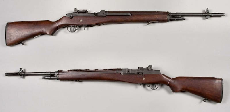 El M14 original era un arma de fuego selectivo, con modo semiautomático y automático.