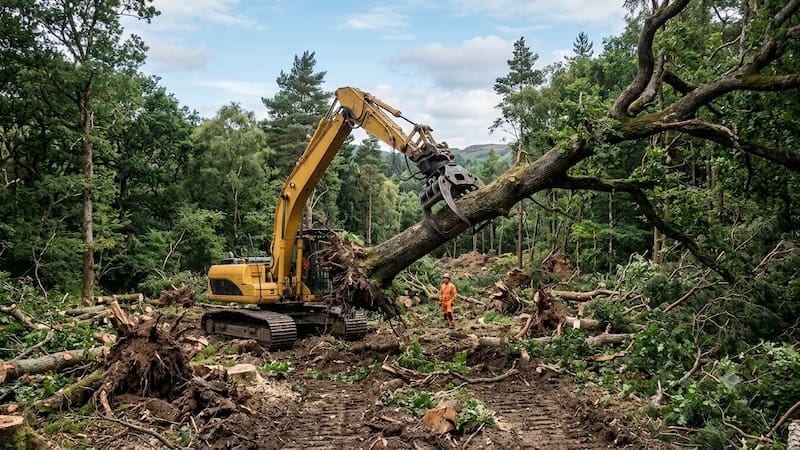 Quería construir un camino para sus caballos, destruyó un río protegido y recibió una multa millonaria.