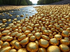 Este es el hallazgo del milenio | encuentran un río con toneladas de oro y le pertenece todo a un solo país