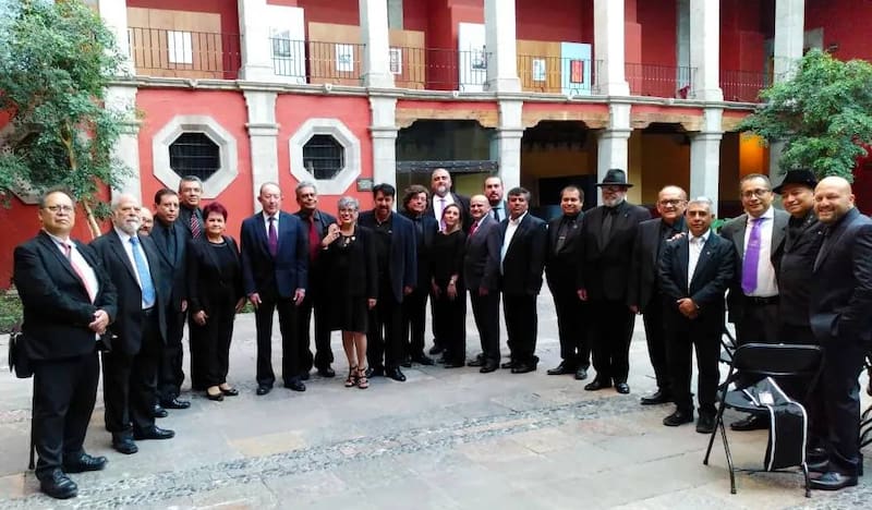 Ceremonia de iniciación a la Cámara de Perfección de Maestros Aprobados Grado 4°. Fuente: Ritonacionalmx.