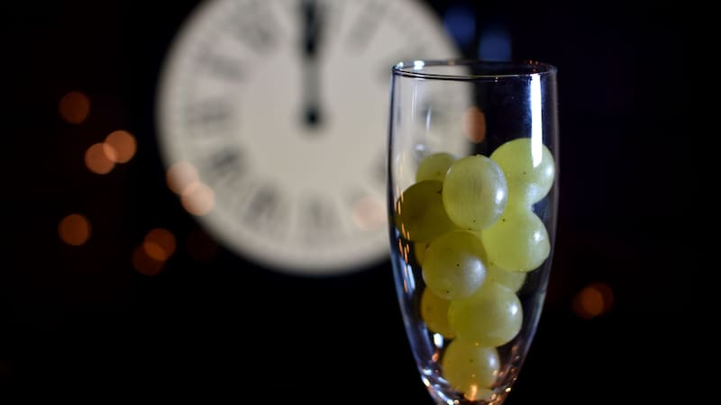 La tradición de las 12 uvas nace en España. Fuente: Archivo