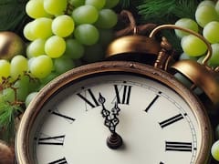 Ritual de Año Nuevo 2026: cómo comer 12 uvas debajo de la mesa podría ayudarte a encontrar el amor de tu vida