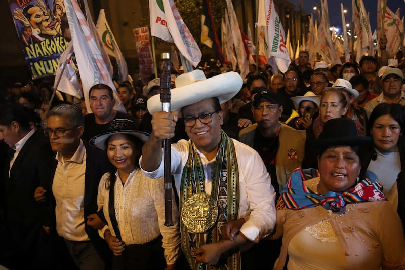 Roberto Sánchez, candidato de izquierda en Perú (EFE)