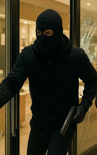 Robo millonario en la Capital: una banda de cinco delincuentes asaltó una joyería, abrió fuego y saqueó $30 millones en joyas