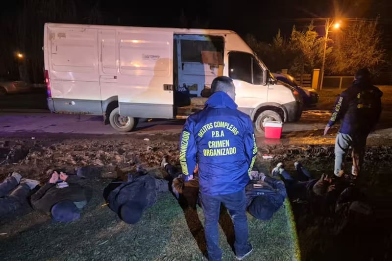 También se observaba un posible robo por la misma banda en una entidad de Morón (Fuente: Ministerio de Seguridad de la Nación).