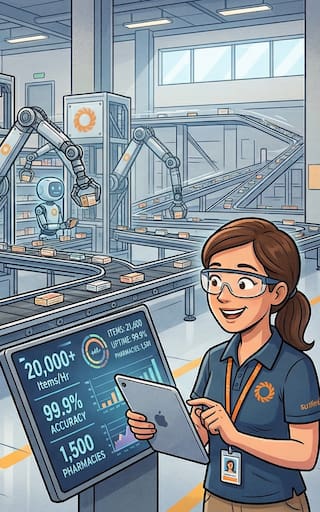 La droguería bonaerense que cambió 50 años de tradición por tres robots que hacen un trabajo difícil