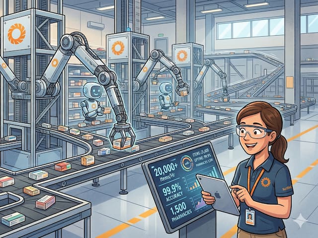 La droguería bonaerense que cambió 50 años de tradición por tres robots que hacen un trabajo difícil