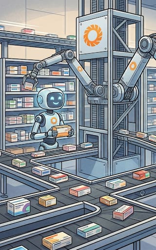 La droguería bonaerense que cambió 50 años de tradición por tres robots que hacen un trabajo difícil