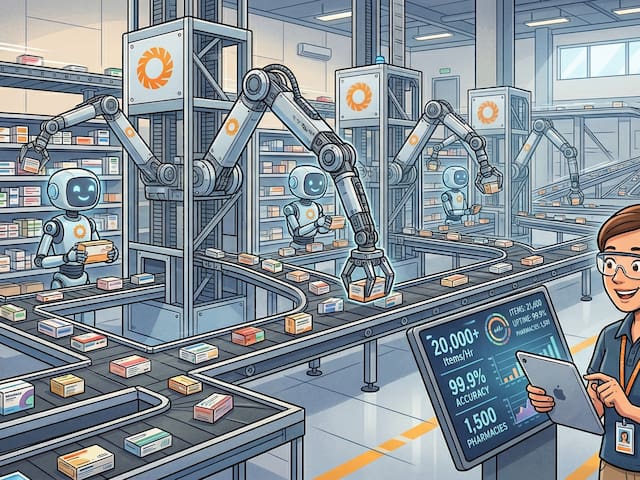 La droguería bonaerense que cambió 50 años de tradición por tres robots que hacen un trabajo difícil