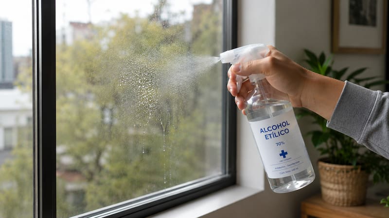 Rociar alcohol en las ventanas de la casa: para qué sirve y por qué lo recomiendan
Fuente: IA