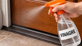 Rociar la entrada de una casa con vinagre: por qué los expertos lo recomiendan y para qué sirve hacerlo