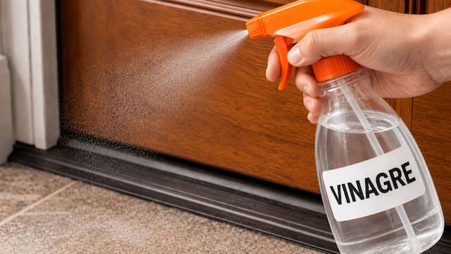 Rociar la entrada de una casa con vinagre: por qué los expertos lo recomiendan y para qué sirve hacerlo