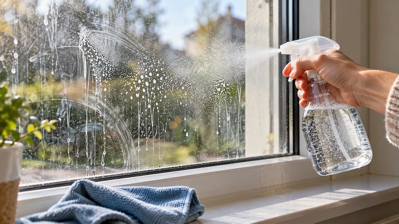 La empresa Whistle Clean Australia recomienda esta solución para lograr que las ventanas y los espejos queden limpios, brillantes y sin ninguna veta.