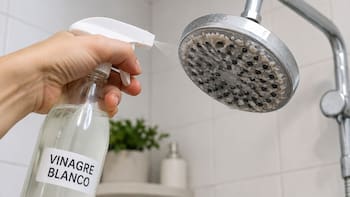 Rociar vinagre en el cabezal de la ducha: para qué sirve y cada cuanto recomiendan hacerlo