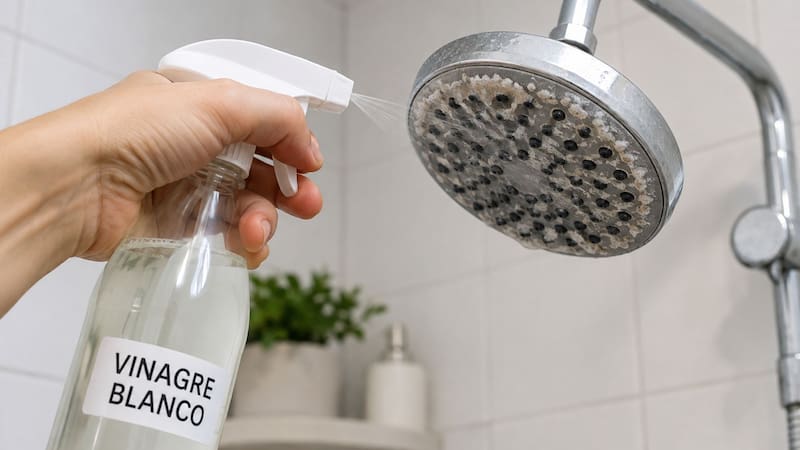 Rociar vinagre en el cabezal de la ducha: para qué sirve y cada cuanto recomiendan hacerlo