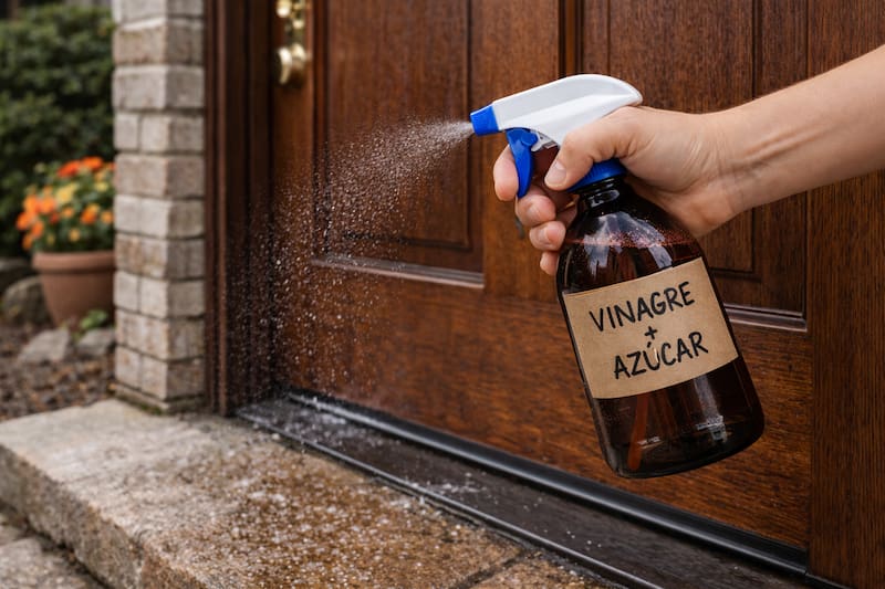 Rociar vinagre con azúcar en la puerta del patio y las ventanas: para qué sirve y por qué recomiendan hacerlo
Fuente: IA